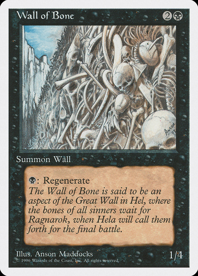 Wall of Bone [Introductory Two-Player Set] | Mega City Incorporated