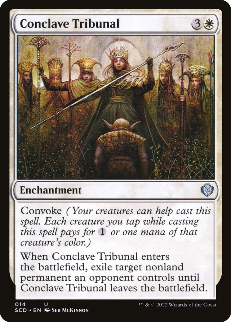 Conclave Tribunal [Starter Commander Decks] | Mega City Incorporated