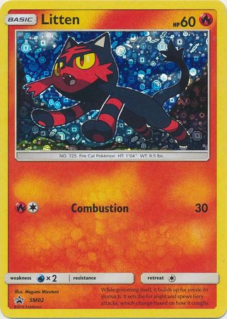 Litten (SM02) (General Mills Promo) [Sun & Moon: Black Star Promos] | Mega City Incorporated