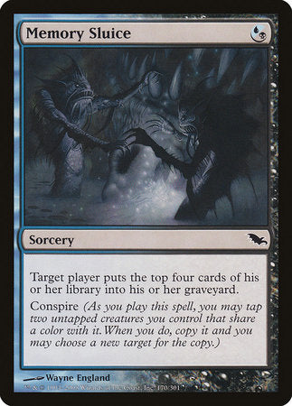 Memory Sluice [Shadowmoor] | Mega City Incorporated