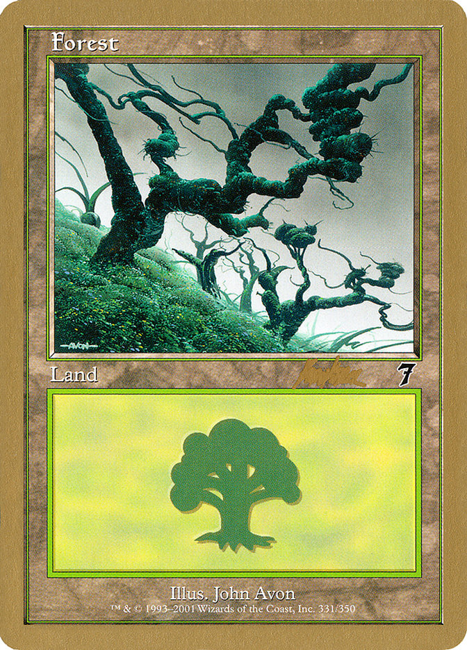 Forest (bk331) (Brian Kibler) [World Championship Decks 2002] | Mega City Incorporated