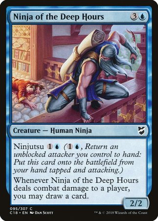 Ninja of the Deep Hours [Commander 2018] | Mega City Incorporated