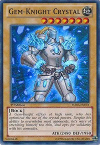 Gem-Knight Crystal [HA06-EN001] Super Rare | Mega City Incorporated