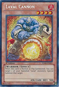 Laval Cannon [HA06-EN003] Secret Rare | Mega City Incorporated