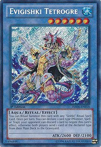 Evigishki Tetrogre [HA06-EN018] Secret Rare | Mega City Incorporated