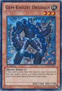 Gem-Knight Obsidian [HA06-EN031] Super Rare | Mega City Incorporated