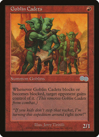 Goblin Cadets [Urza's Saga] | Mega City Incorporated