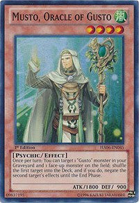 Musto, Oracle of Gusto [HA06-EN045] Super Rare | Mega City Incorporated