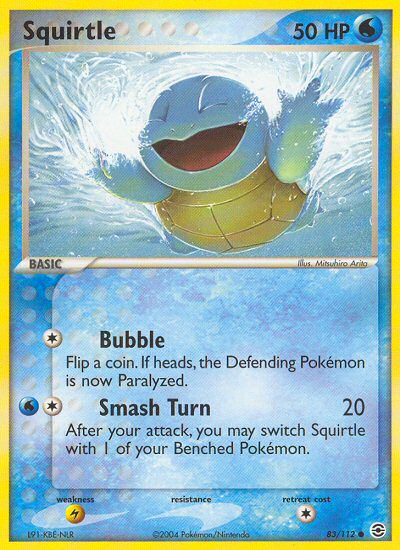 Squirtle (83/112) [EX: FireRed & LeafGreen] | Mega City Incorporated