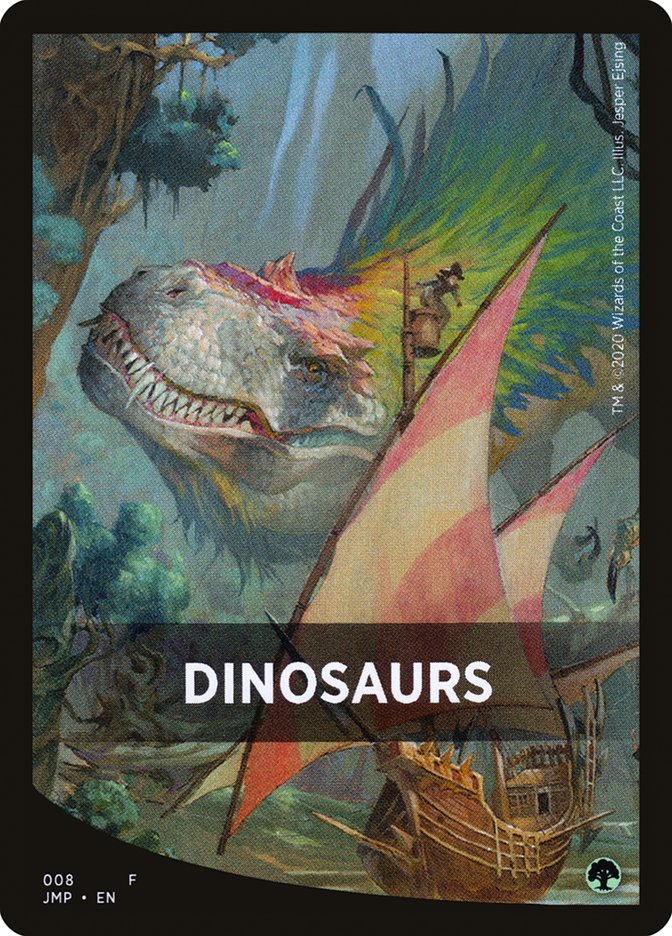 Dinosaurs Theme Card [Jumpstart Front Cards] | Mega City Incorporated