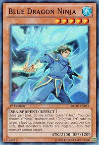 Blue Dragon Ninja [REDU-EN083] Super Rare | Mega City Incorporated