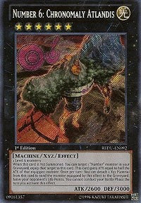 Number 6: Chronomaly Atlandis [REDU-EN092] Secret Rare | Mega City Incorporated