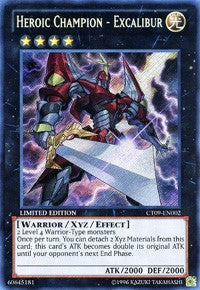 Heroic Champion - Excalibur [CT09-EN002] Secret Rare | Mega City Incorporated