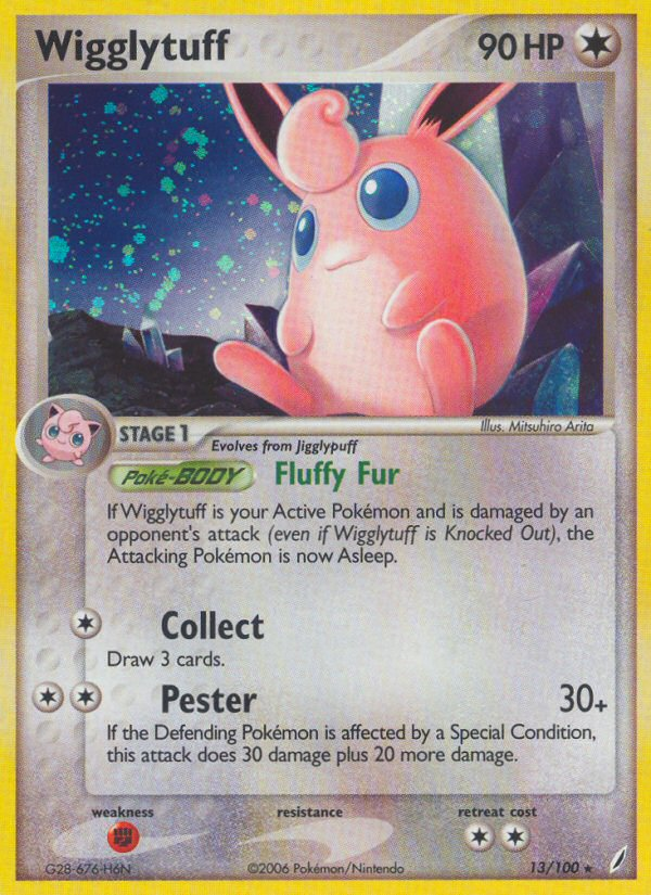 Wigglytuff (13/100) [EX: Crystal Guardians] | Mega City Incorporated