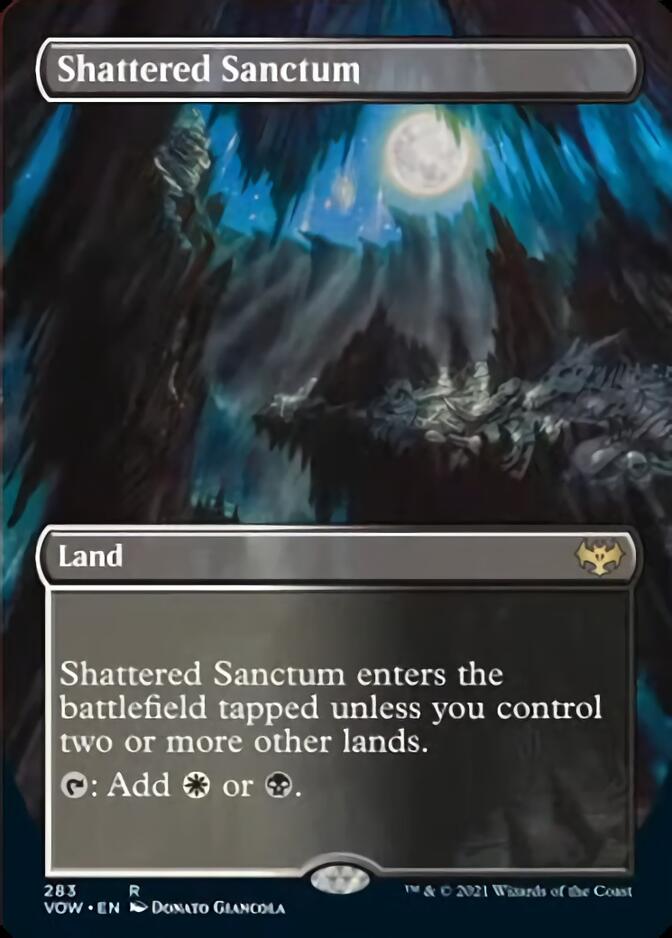 Shattered Sanctum (Borderless) [Innistrad: Crimson Vow] | Mega City Incorporated