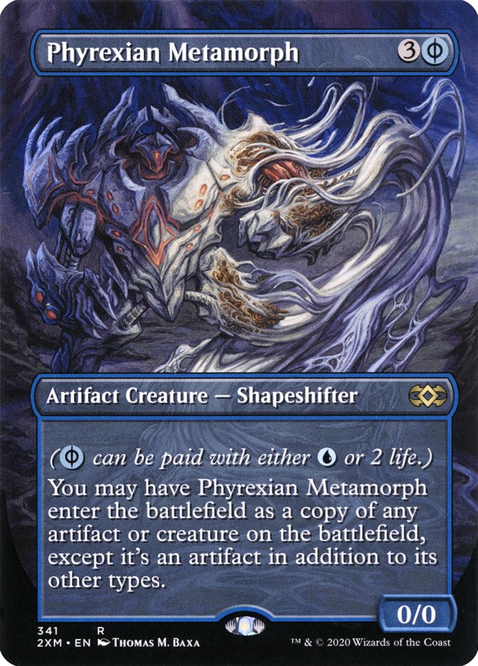 Phyrexian Metamorph (Borderless) [Double Masters] | Mega City Incorporated