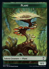Plant // Citizen Double-sided Token [Streets of New Capenna Commander Tokens] | Mega City Incorporated