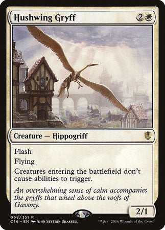 Hushwing Gryff [Commander 2016] | Mega City Incorporated