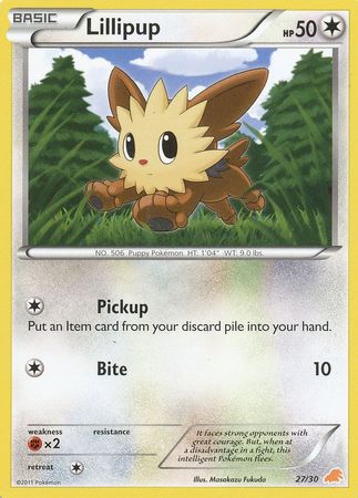 Lillipup (27/30) [Black & White: Trainer Kit - Excadrill] | Mega City Incorporated