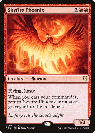 Skyfire Phoenix [Commander 2019] | Mega City Incorporated