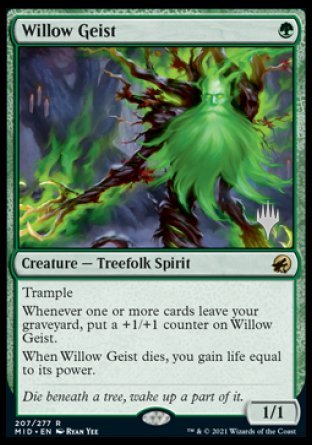 Willow Geist (Promo Pack) [Innistrad: Midnight Hunt Promos] | Mega City Incorporated