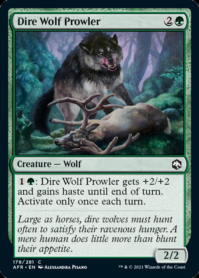 Dire Wolf Prowler [Dungeons & Dragons: Adventures in the Forgotten Realms] | Mega City Incorporated