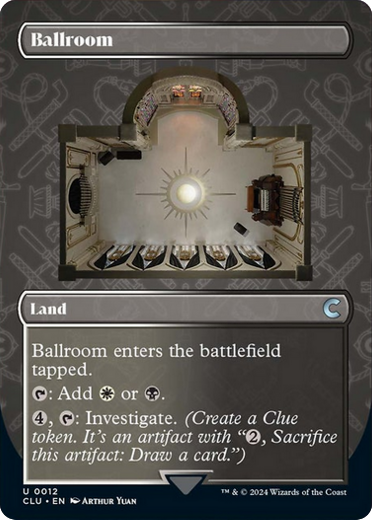 Ballroom (Borderless) [Ravnica: Clue Edition] | Mega City Incorporated