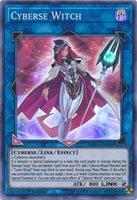 Cyberse Witch [MP19-EN098] Super Rare | Mega City Incorporated