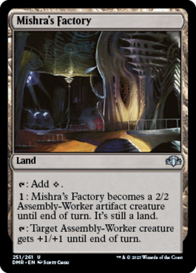 Mishra's Factory [Dominaria Remastered] | Mega City Incorporated