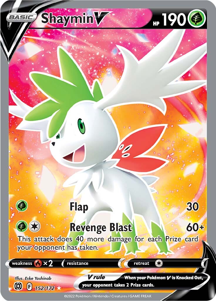 Shaymin V (152/172) [Sword & Shield: Brilliant Stars] | Mega City Incorporated