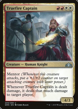 Truefire Captain [Guilds of Ravnica] | Mega City Incorporated