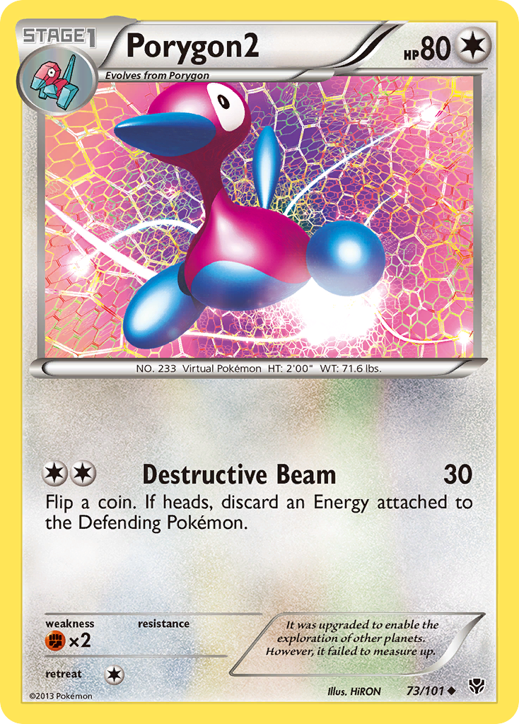 Porygon2 (73/101) [Black & White: Plasma Blast] | Mega City Incorporated