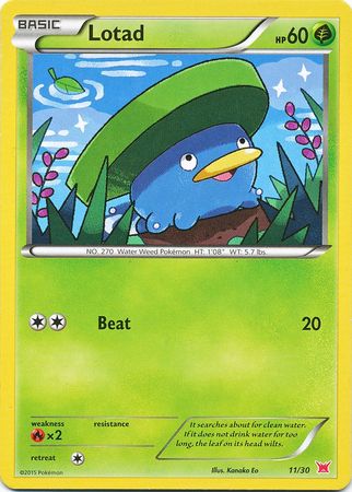 Lotad (11/30) [XY: Trainer Kit 2 - Latias] | Mega City Incorporated