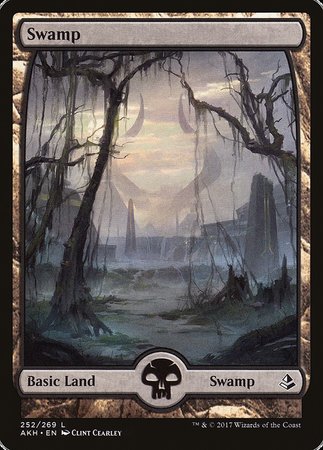 Swamp (252) - Full Art [Amonkhet] | Mega City Incorporated