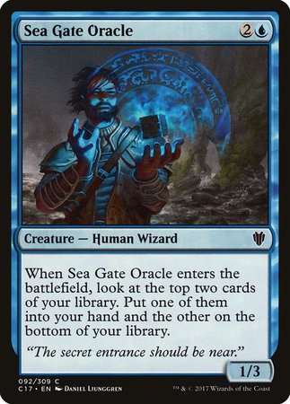 Sea Gate Oracle [Commander 2017] | Mega City Incorporated