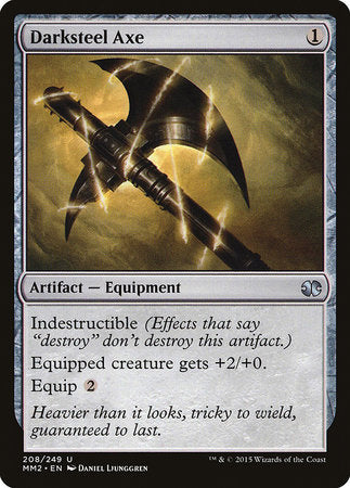 Darksteel Axe [Modern Masters 2015] | Mega City Incorporated
