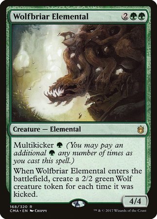 Wolfbriar Elemental [Commander Anthology] | Mega City Incorporated