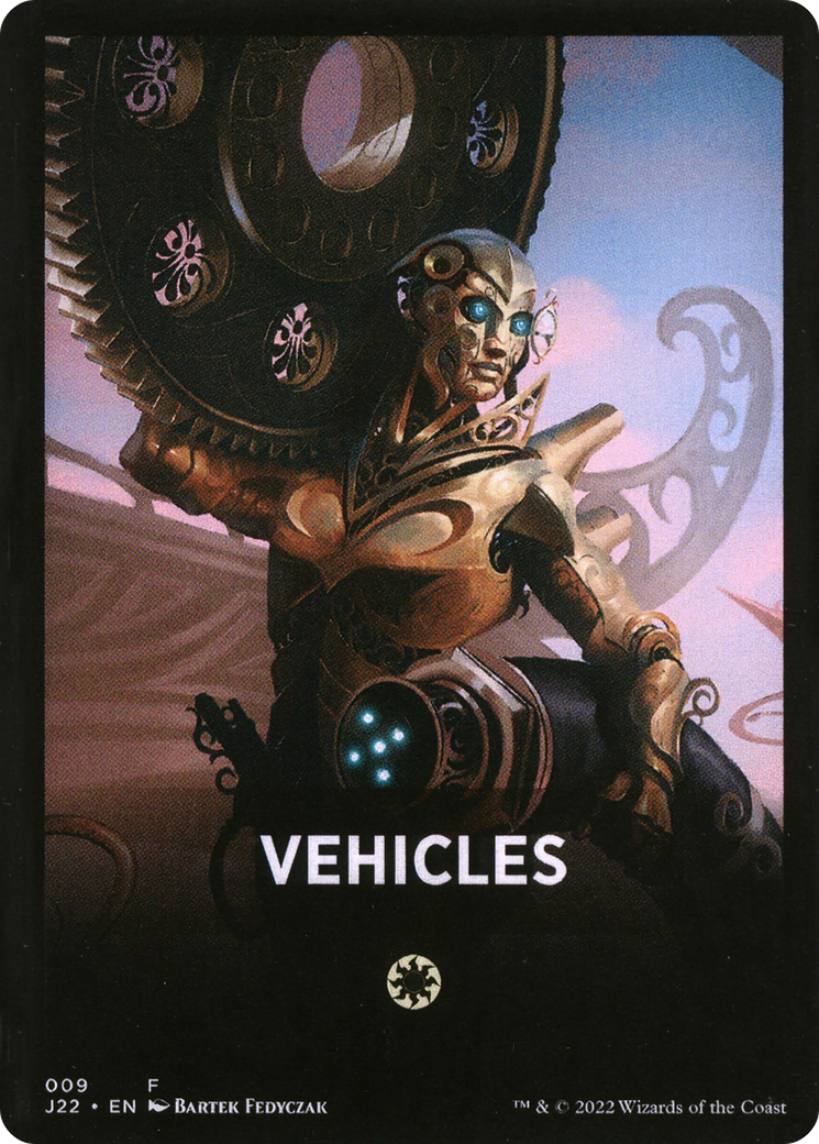 Vehicles Theme Card [Jumpstart 2022 Front Cards] | Mega City Incorporated