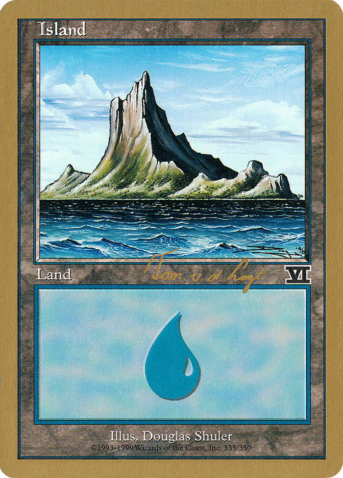 Island (tvdl335) (Tom van de Logt) [World Championship Decks 2000] | Mega City Incorporated