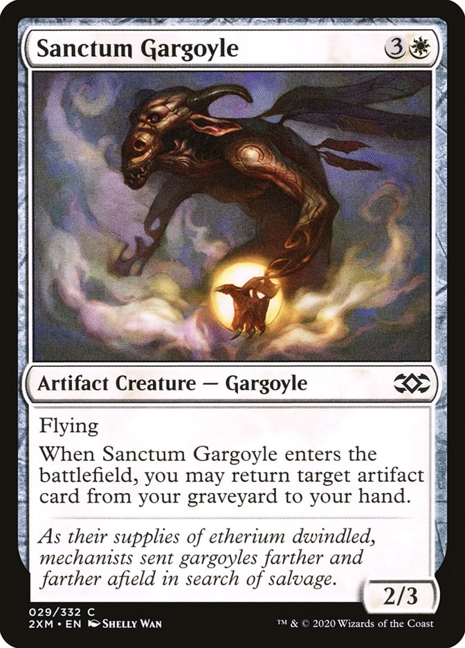 Sanctum Gargoyle [Double Masters] | Mega City Incorporated