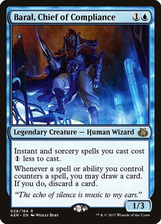 Baral, Chief of Compliance [Aether Revolt] | Mega City Incorporated