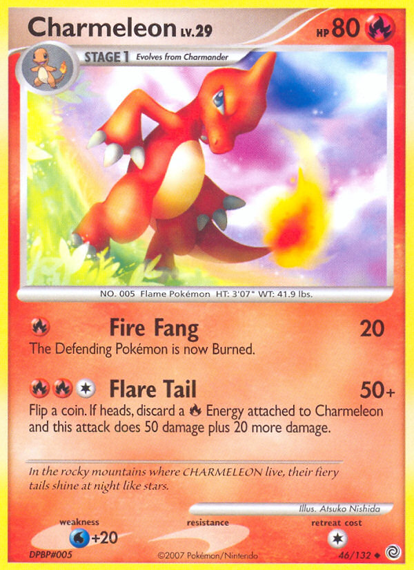 Charmeleon (46/132) [Diamond & Pearl: Secret Wonders] | Mega City Incorporated