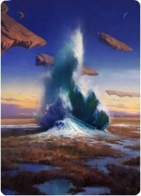 Flooded Strand Art Card [Zendikar Rising Art Series] | Mega City Incorporated