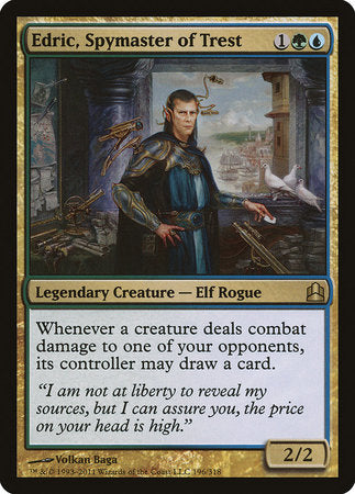 Edric, Spymaster of Trest [Commander 2011] | Mega City Incorporated