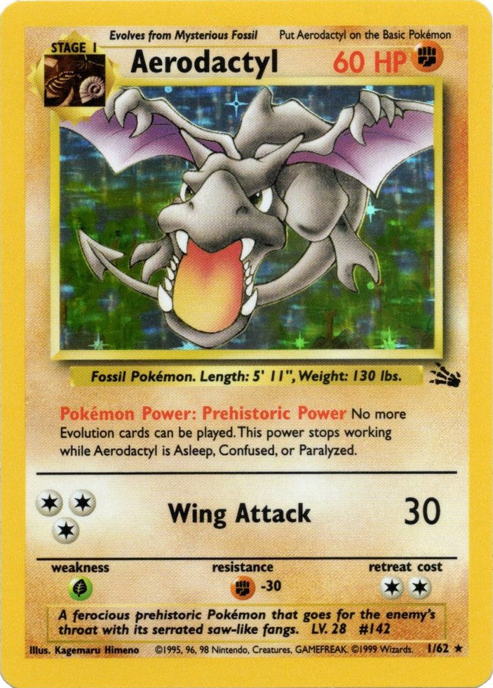 Aerodactyl (1/62) [Fossil Unlimited] | Mega City Incorporated