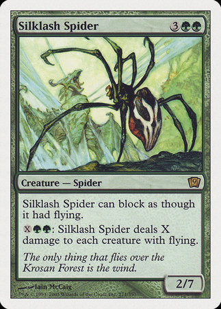 Silklash Spider [Ninth Edition] | Mega City Incorporated