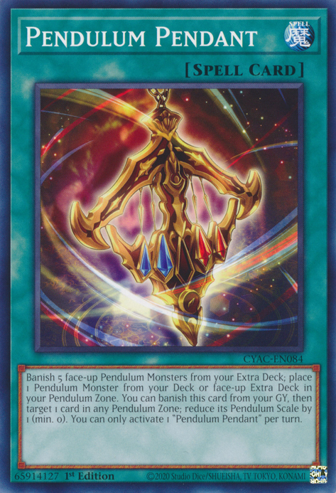 Pendulum Pendant [CYAC-EN084] Common | Mega City Incorporated