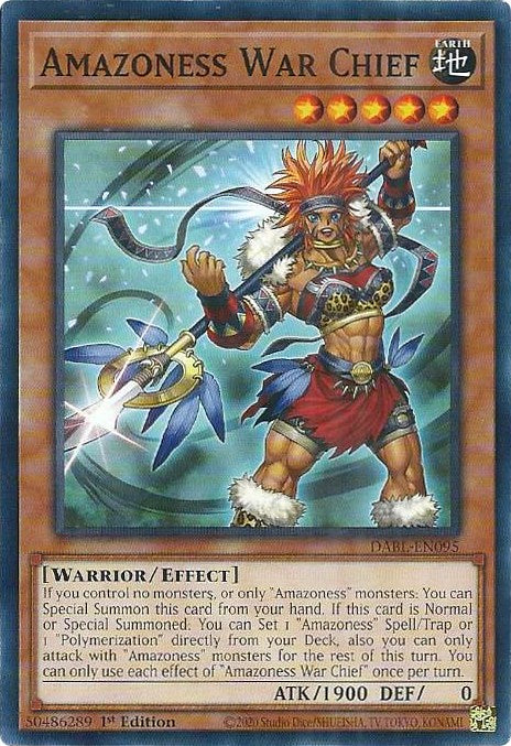 Amazoness War Chief [DABL-EN095] Common | Mega City Incorporated