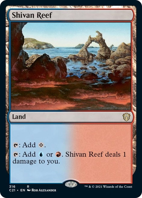 Shivan Reef [Commander 2021] | Mega City Incorporated