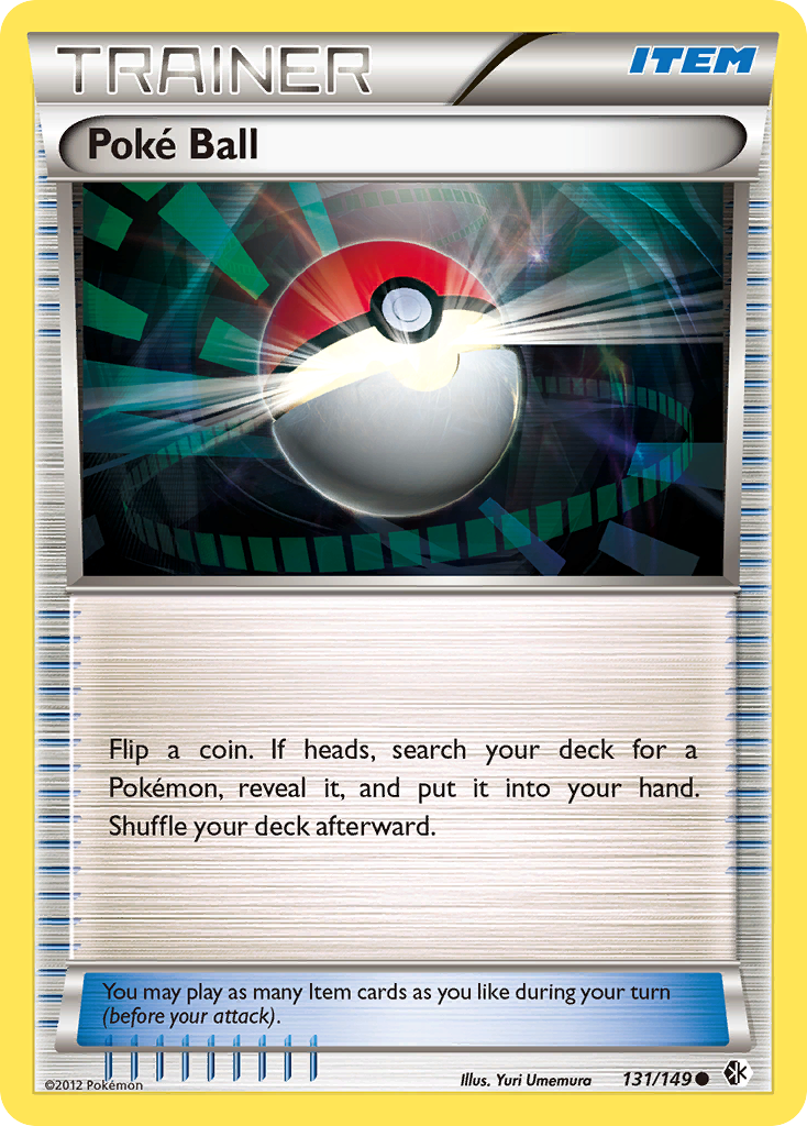 Poke Ball (131/149) [Black & White: Boundaries Crossed] | Mega City Incorporated